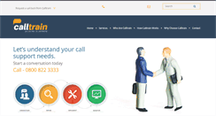 Desktop Screenshot of calltrain.com